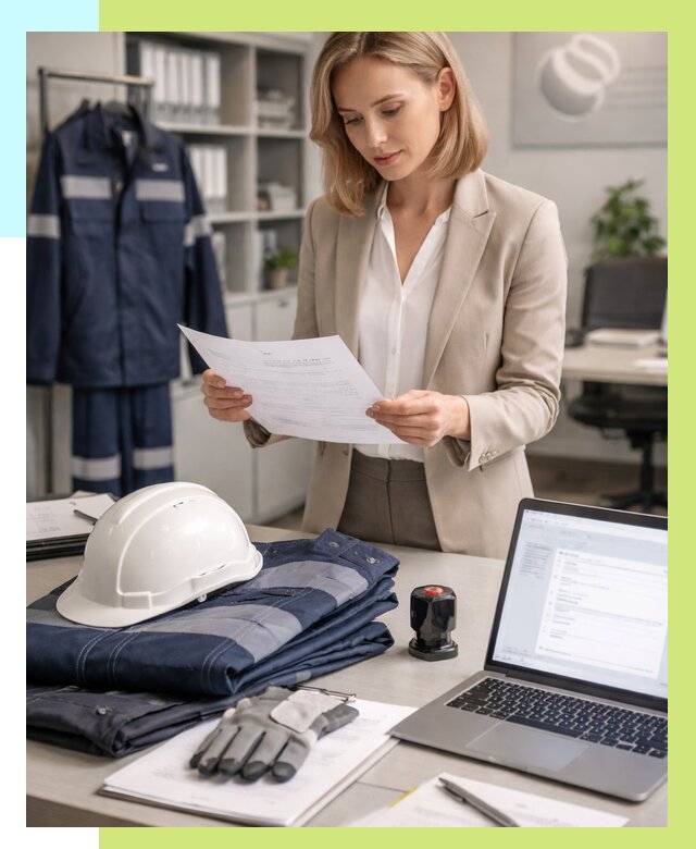 Сертификация спецодежды в Крымске от 7254 р. | Алешин-Крм