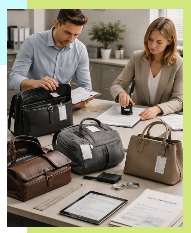 Сертификация сумок в Крымске от 7772 руб. | Алешин-Крм