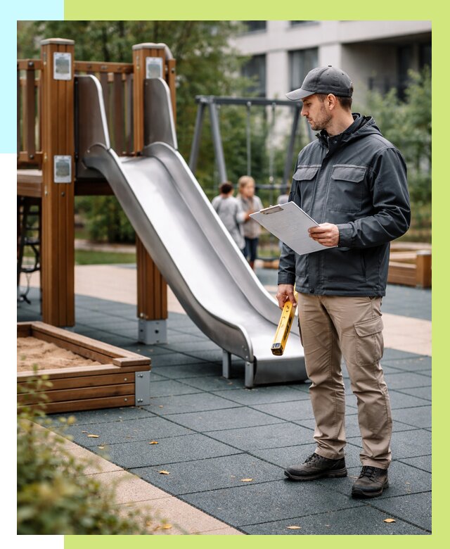 Сертификация детских площадок в Крымске от 25908 р. | Алешин-Крм