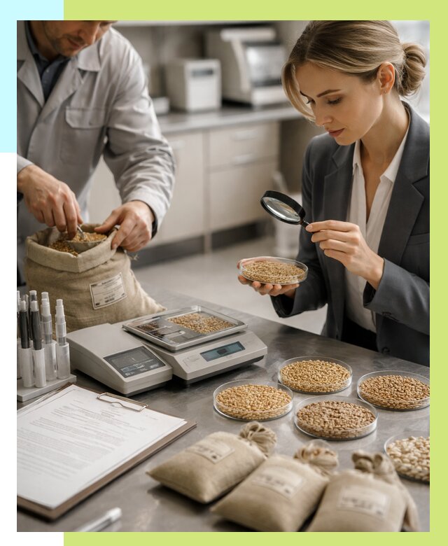 Сертификация зерна в Крымске по цене от 15545 р. | Алешин-Крм