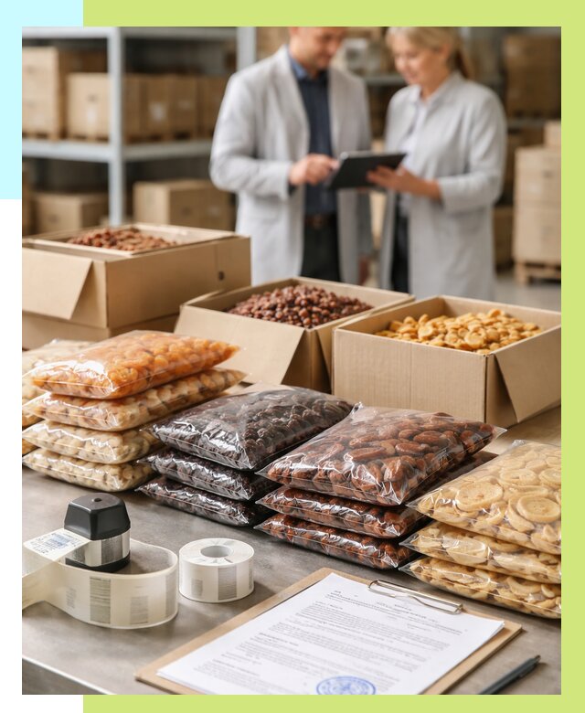 Сертификация сухофруктов в Крымске от 12436 р. | Алешин-Крм под ключ