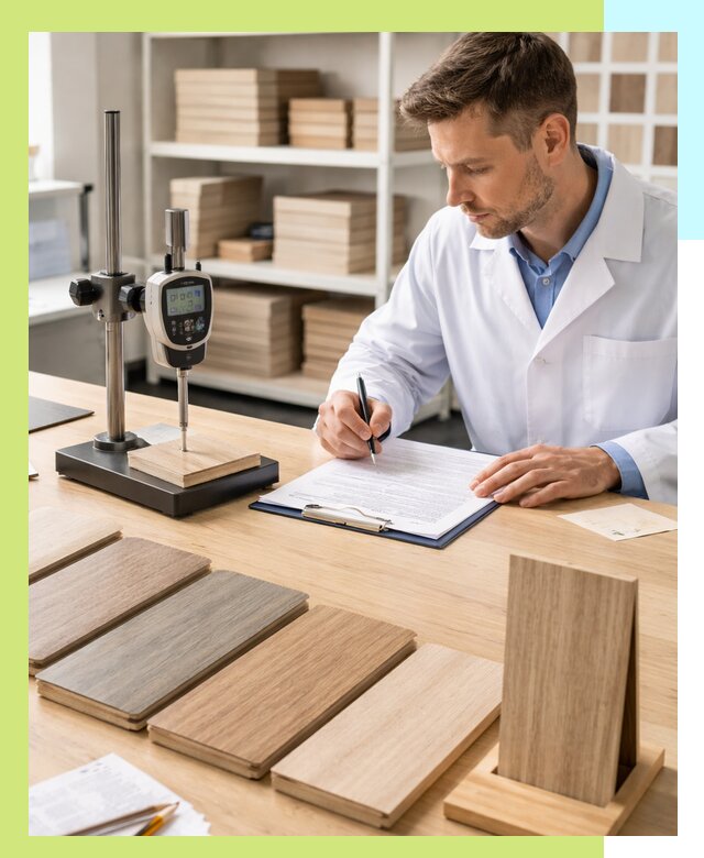 Сертификация ламината с испытаниями и оформлением документов в Крымске