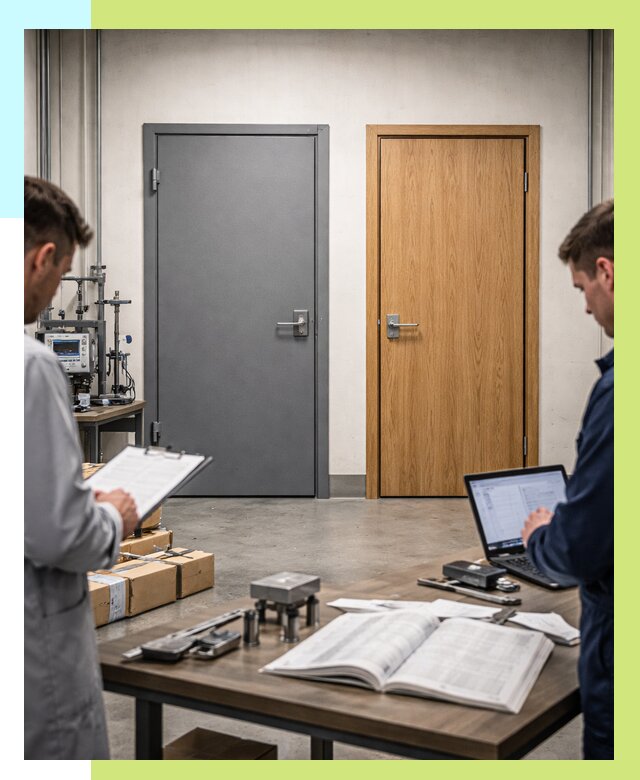 Сертификация дверей в Крымске от 8290 р. под ключ | Алешин-Крм