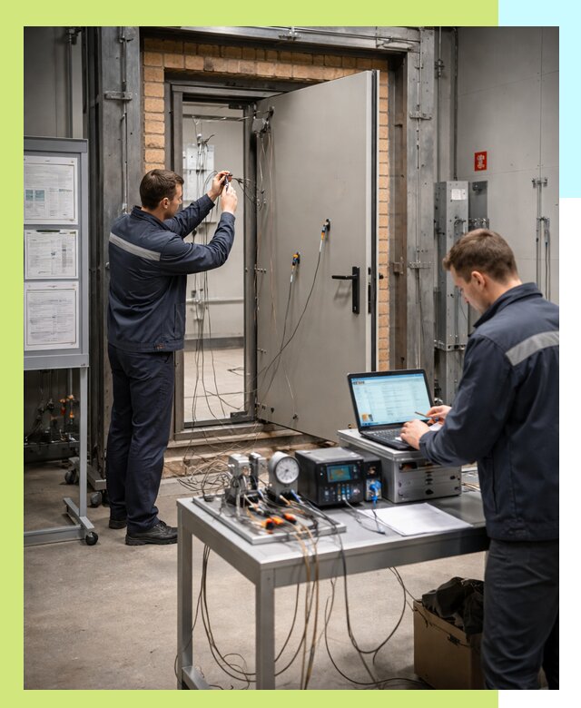 Сертификация противопожарных дверей в Крымске по ГОСТ и ТР