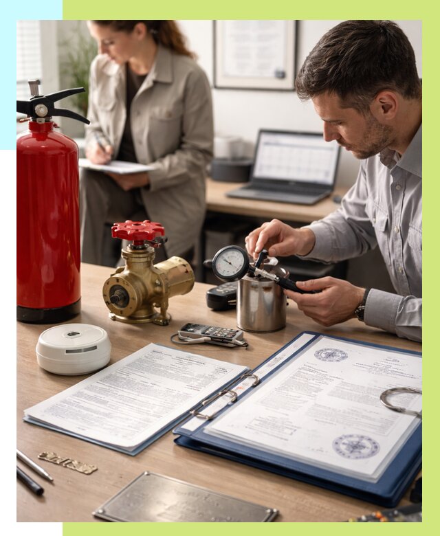 Сертификация пожарного оборудования в Крымске от 15545 р.|Алешин-Крм