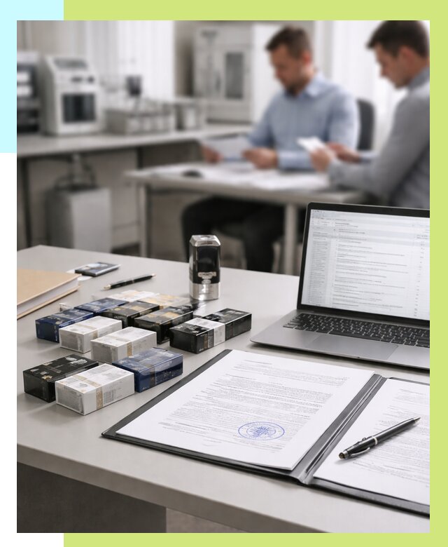 Сертификация сигарет под ключ в Крымске от 46634 р. | Алешин-Крм