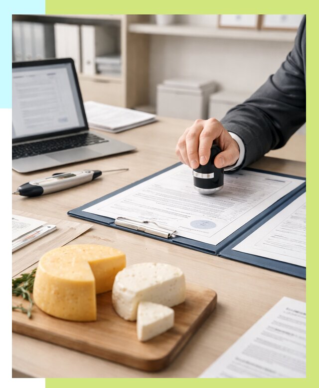 Сертификация сыров в Крымске от 15545 р | Сертификат на сыр Алешин-Крм