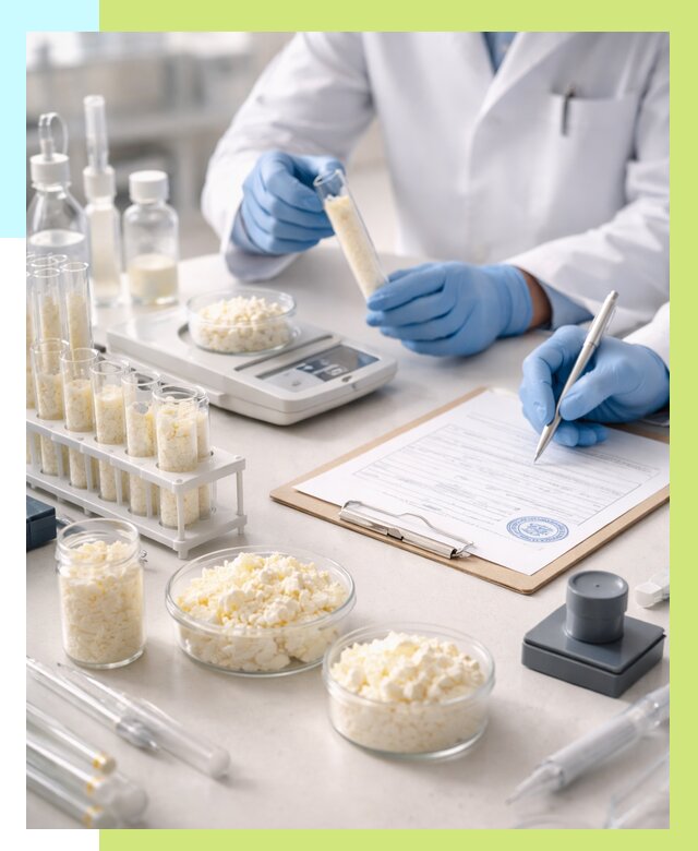Сертификация творога в Крымске от 12436 р. под ключ | Алешин-Крм