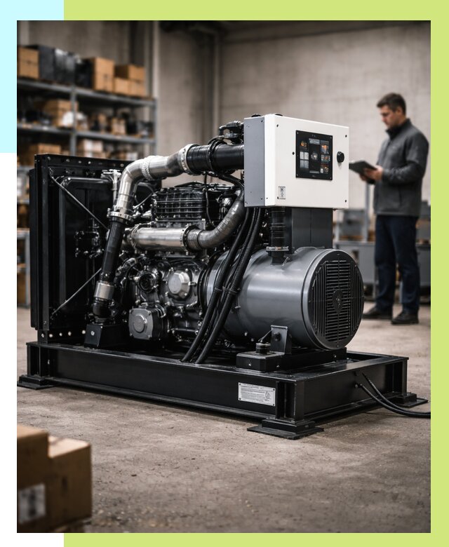 Сертификация дизель генераторов в Крымске от 15545 р. | Алешин-Крм