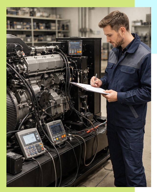 Сертификация дизельных генераторов и их оборудования в Крымске