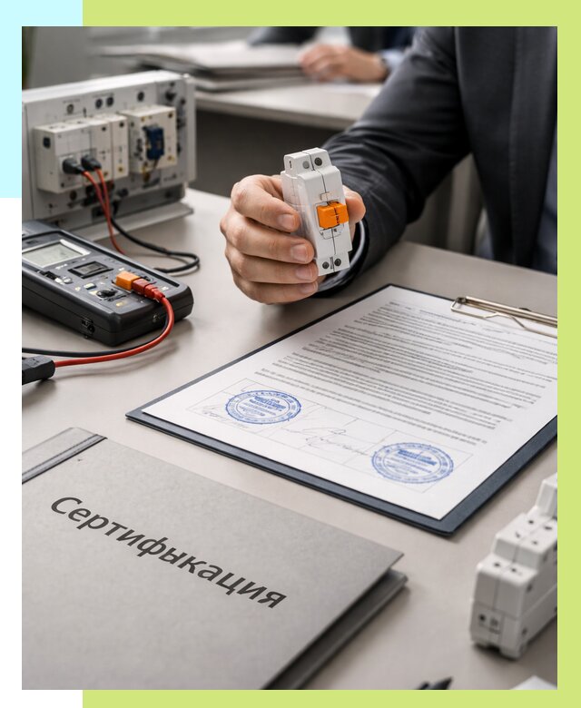 Сертификация выключателей под ключ в Крымске от 15545 р. | Алешин-Крм