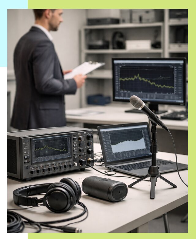 Сертификация аудиотехники в Крымске от 15545 р., Алешин-Крм