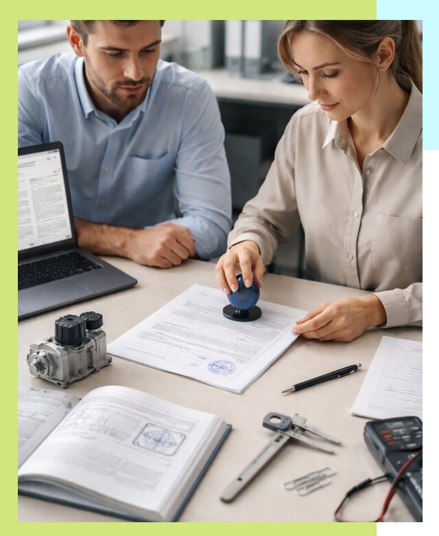 Выдача паспорта изделия и техническая экспертиза продукции в Крымске