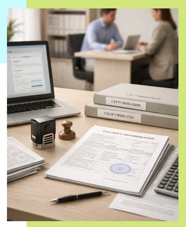 Паспорт оборудования ГОСТ в Крымске от 3627 р. | Алешин-Крм