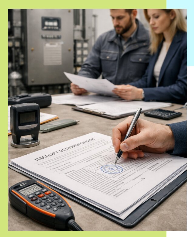 Оформление паспорта эксплуатации оборудования в Крымске