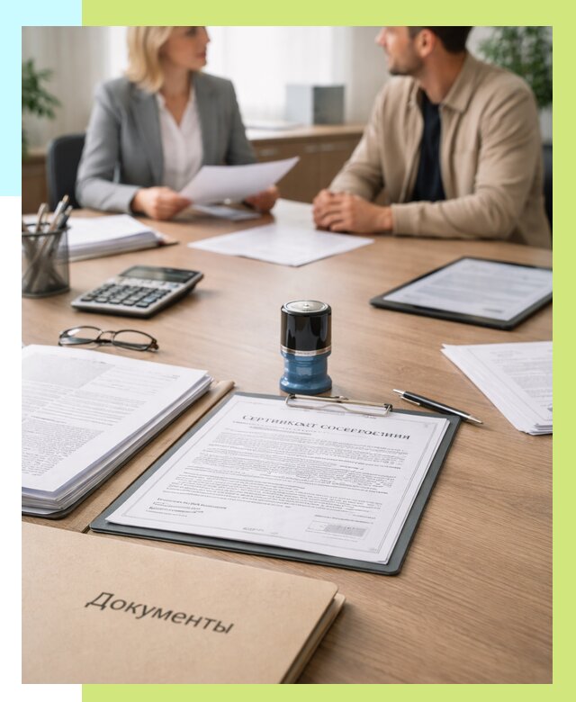 Сертификат соответствия на продукцию в Крымске от 15545 р.|Алешин-Крм