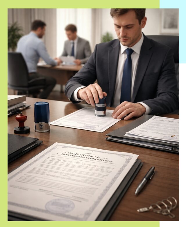 Оформление свидетельства о государственной регистрации в Крымске