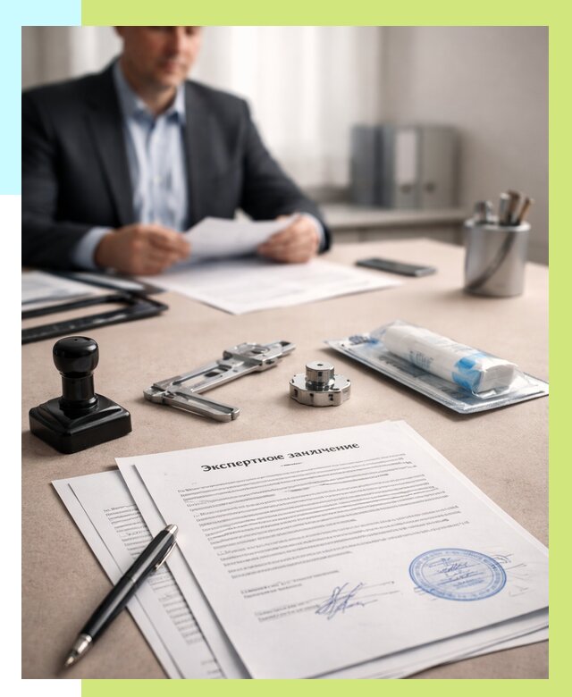Экспертное заключение на продукцию в Крымске от 8809 р. | Алешин-Крм