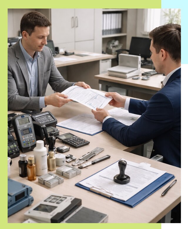 Оформление и получение заключения РЧЦ для оборудования в Крымске