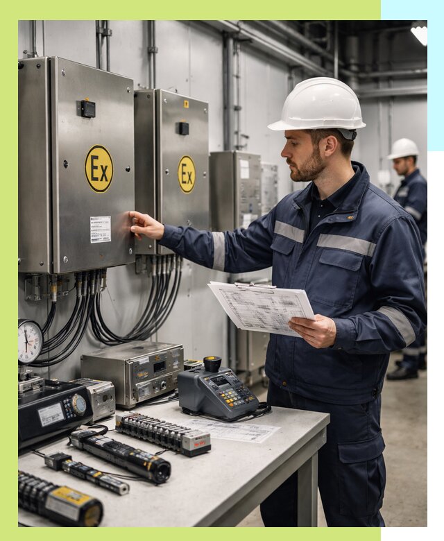 Сертификат взрывозащиты промышленного оборудования в Крымске