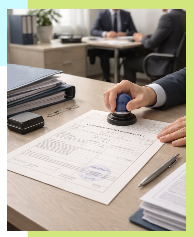 Сертификат происхождения СТ 1 в Крымске от 4663 р. | Алешин-Крм