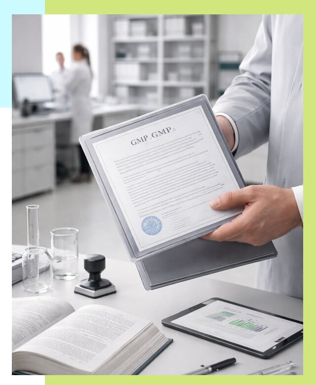 Сертификат GMP в Крымске под ключ от 88086 р. | Алешин-Крм