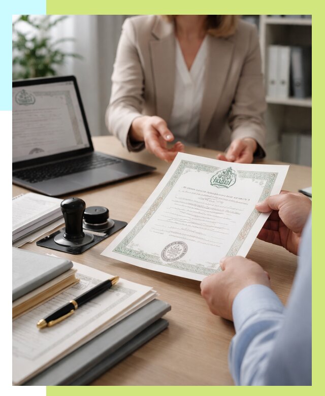 Халяль сертификат в Крымске, получить от 15545 р. | Алешин-Крм