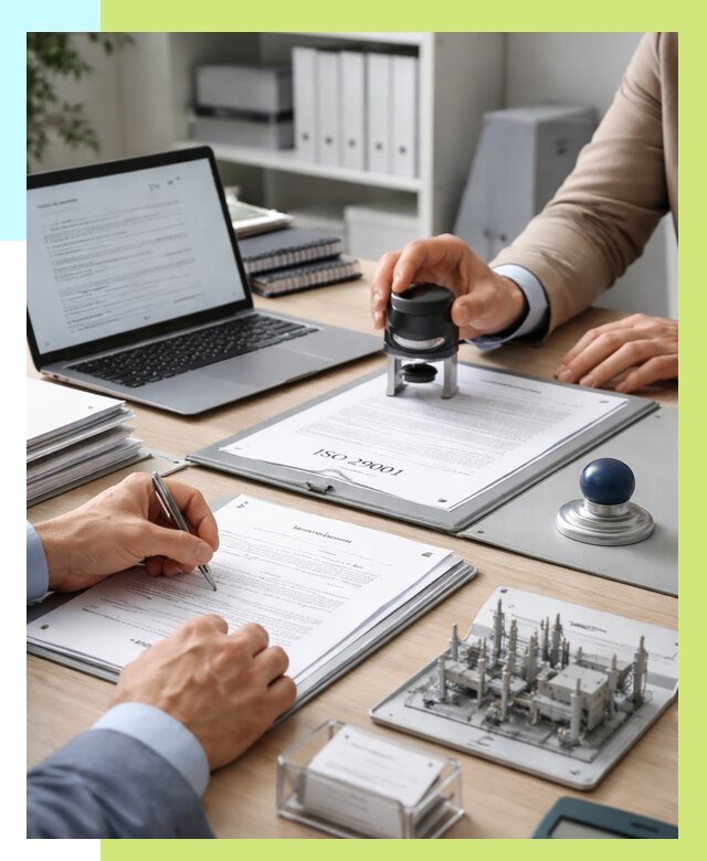 Сертификат ISO 29001 в Крымске под ключ от 77723 р. | Алешин-Крм