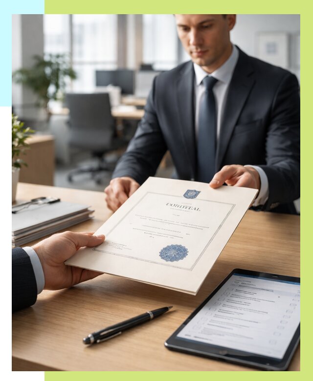 Сертификат ISO 30301 в Крымске от 36271 р. | Алешин-Крм - под ключ