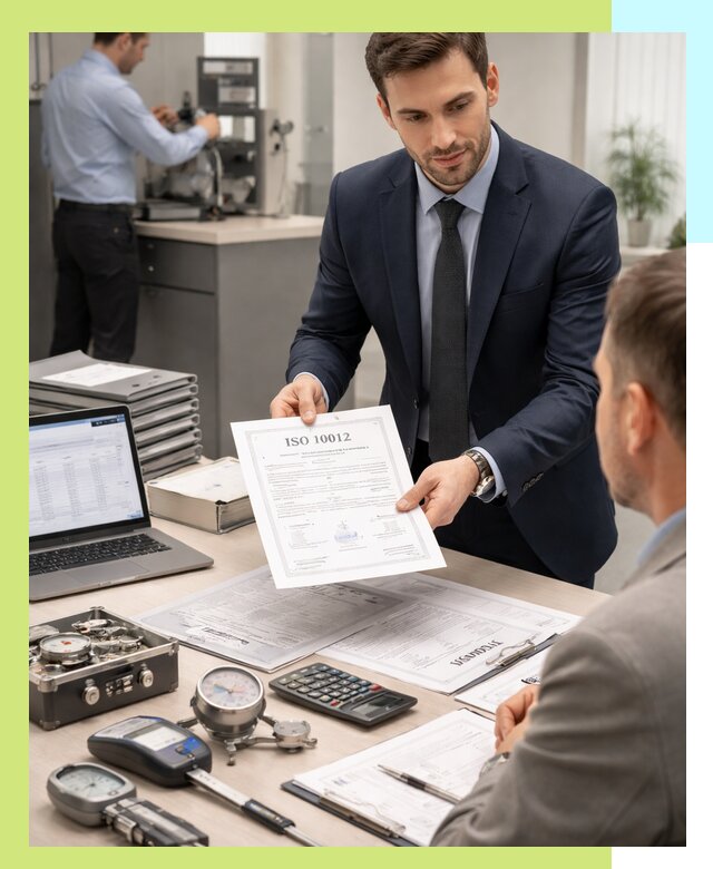Выдача сертификата ISO 10012 по требованиям метрологии в Крымске
