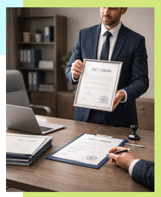 Сертификат ISO 20000 в Крымске под ключ от 124356 р., Алешин-Крм