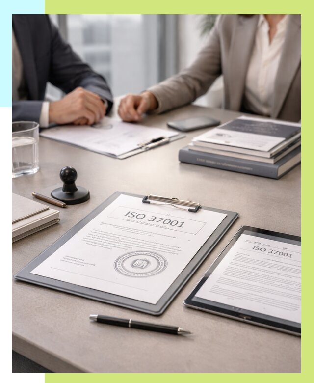 Сертификат ISO 37001 в Крымске оформить от 124356 р. Алешин-Крм
