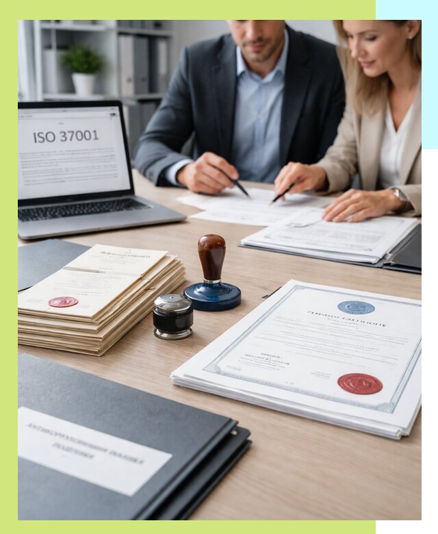 Получение сертификата ISO 37001 по системе борьбы с коррупцией в Крымске